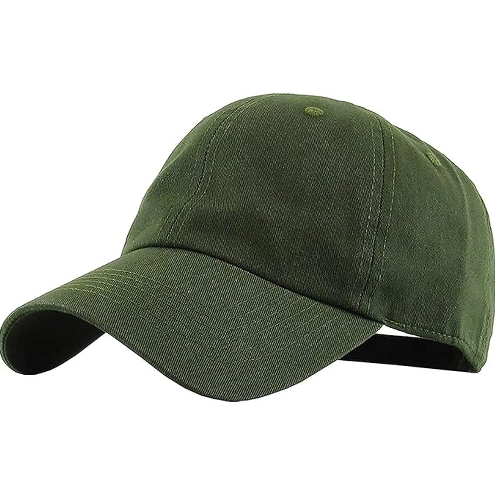 Comfortable High Quality Men's Sporty Baseball Caps Light Weight Breathable Common 6-panel 100% Polyester Adjustable Custom