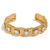White zircon bracelet