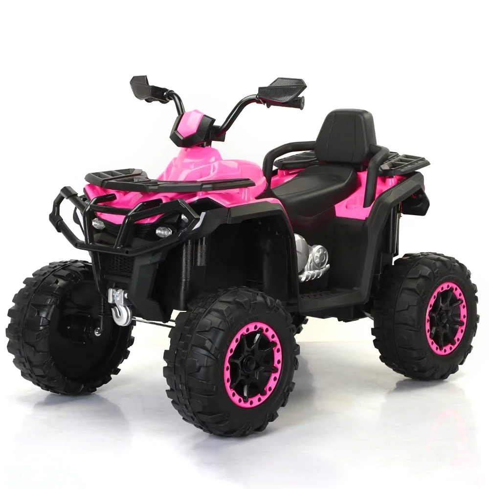 Children's Electric Toy Cars 12v 4 Wheels Kids Battery Operated Powered Car Baby Ride On Electrical Toy Car