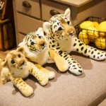 Polyester Stuffed Lion Lion Plush Toy Forest Cotton Stuffed Tiger /leopard Plush Toy With Pp Cotton Filling