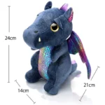 Manufacturer Stuffed Animal Dragon Plush Toy With Soft Wings And Claw Pp Cotton Filled Wholesale For Children