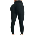 Customized High Quality Women's Yoga Leggings Bubble Exercise Leggings High Waist Yoga Pants Wholesale Trendy Workout Pants