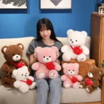 Plush Toys Apple Bear Children's Companion Doll Teddy Bear Gift And Boredom Toys