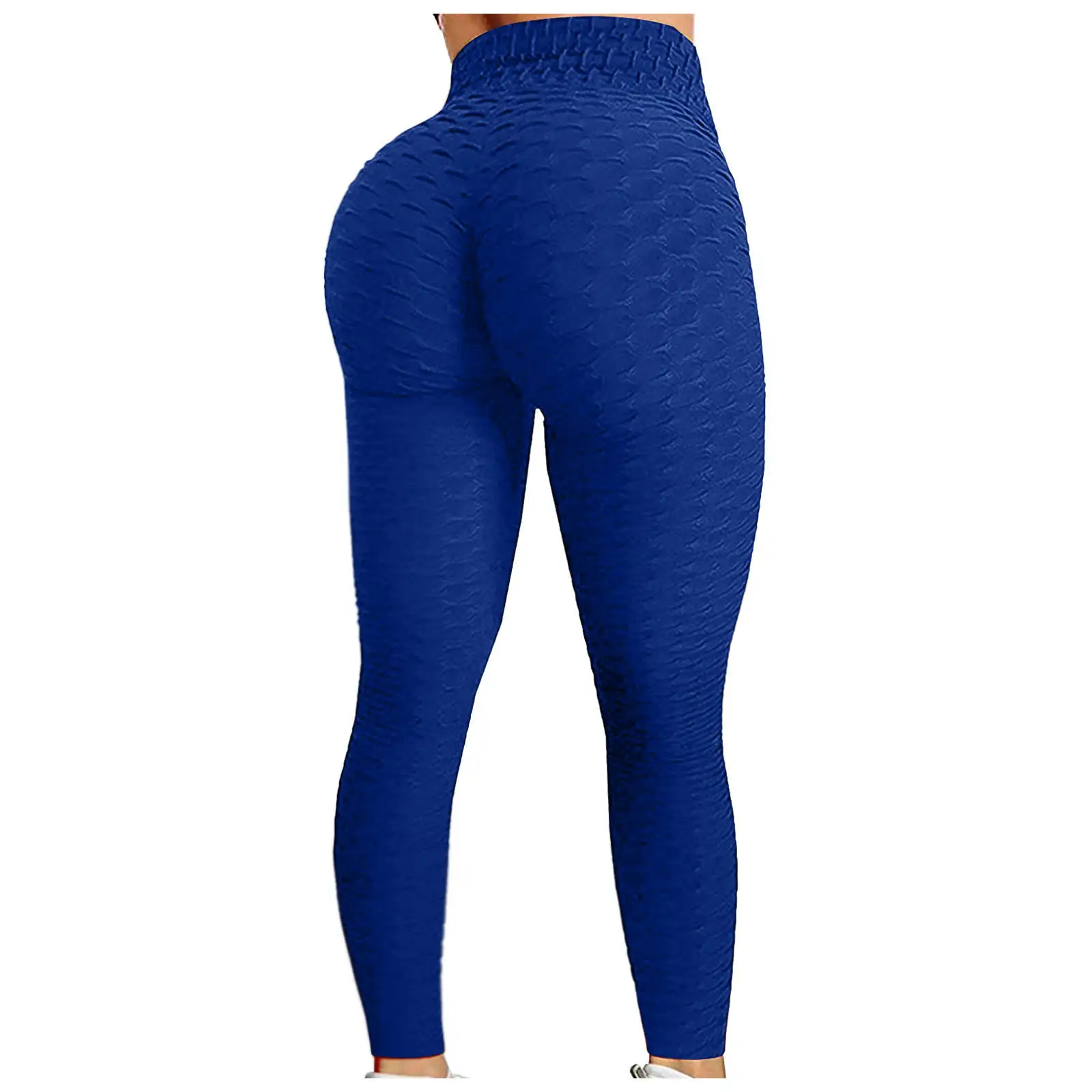 Customized High Quality Women's Yoga Leggings Bubble Exercise Leggings High Waist Yoga Pants Wholesale Trendy Workout Pants