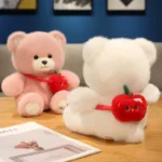 Plush Toys Apple Bear Children's Companion Doll Teddy Bear Gift And Boredom Toys