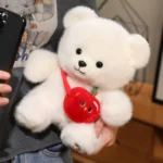 Plush Toys Apple Bear Children's Companion Doll Teddy Bear Gift And Boredom Toys