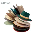Huayi Hats Fashion Fedora Hats Women Wool Felt Sombrero Blank White Wide Brim Hats