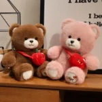 Plush Toys Apple Bear Children's Companion Doll Teddy Bear Gift And Boredom Toys